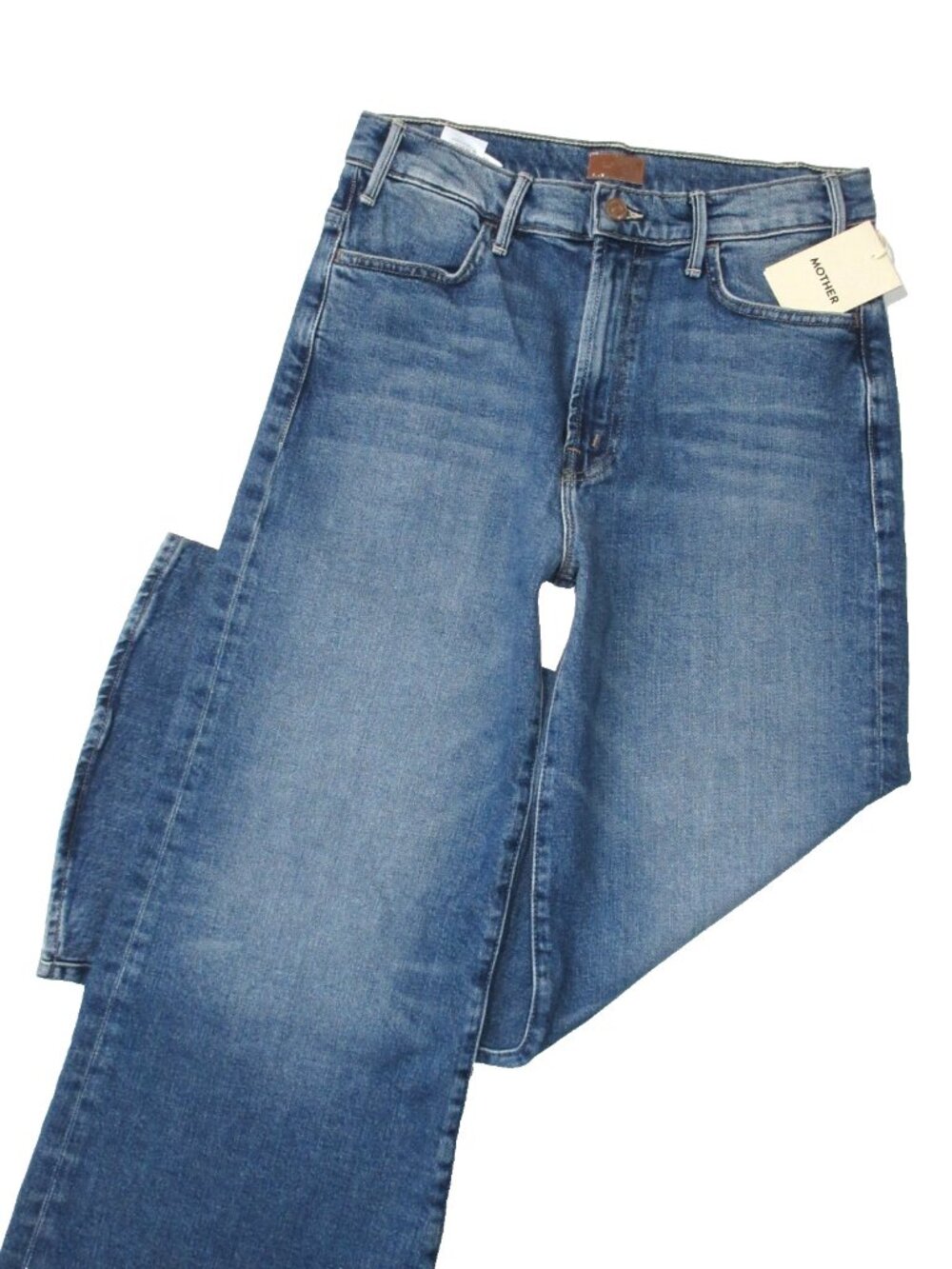 NWT Mother The Hustler Roller Ankle in Slip and Fall Wide Leg Jeans 29 - Picture 7 of 12